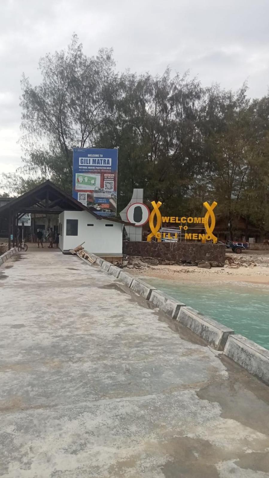 Bunga Bungalows Gili Meno Dış mekan fotoğraf