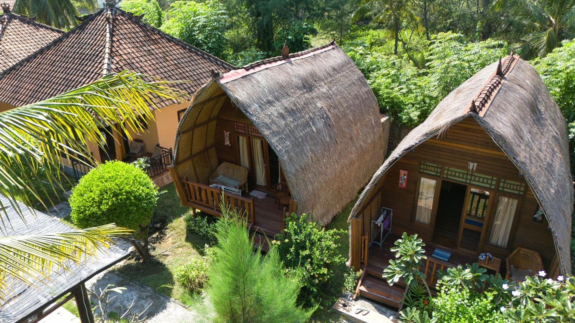 Bunga Bungalows Gili Meno Dış mekan fotoğraf