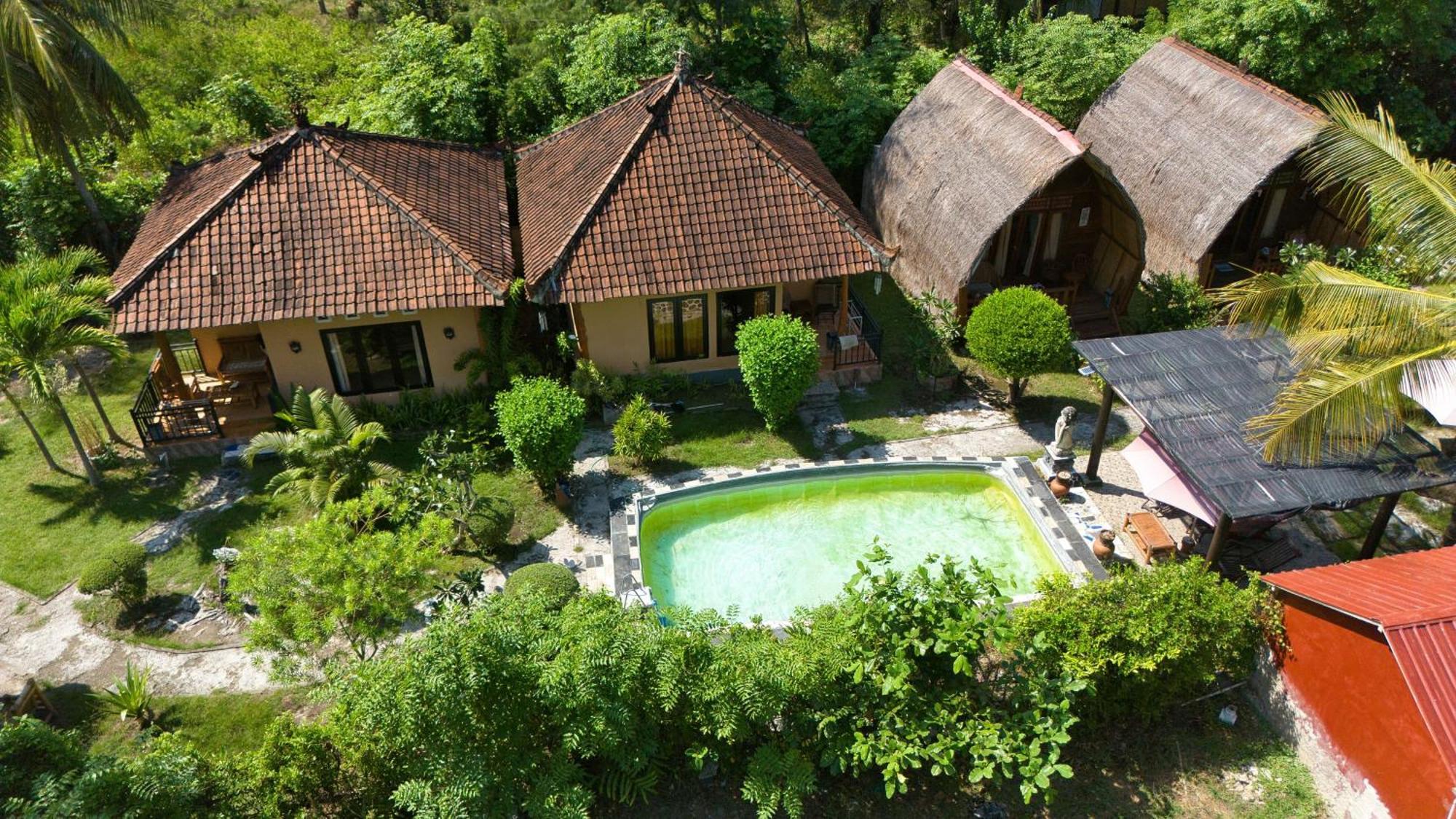 Bunga Bungalows Gili Meno Dış mekan fotoğraf
